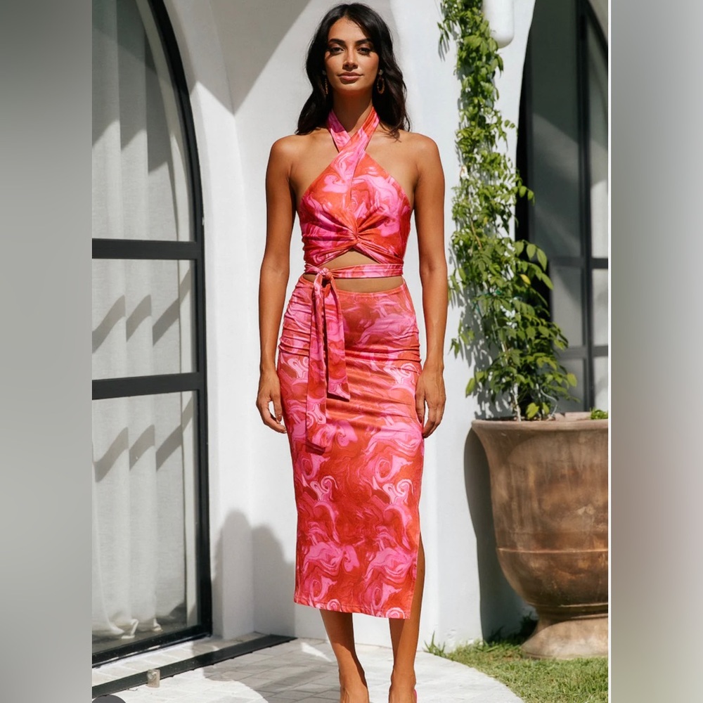 Hello Molly Body Rhythm Maxi Dress